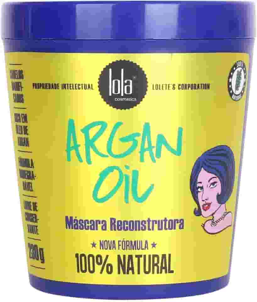 Argan Máscara de Hidratação 230g , Lola Cosmetics