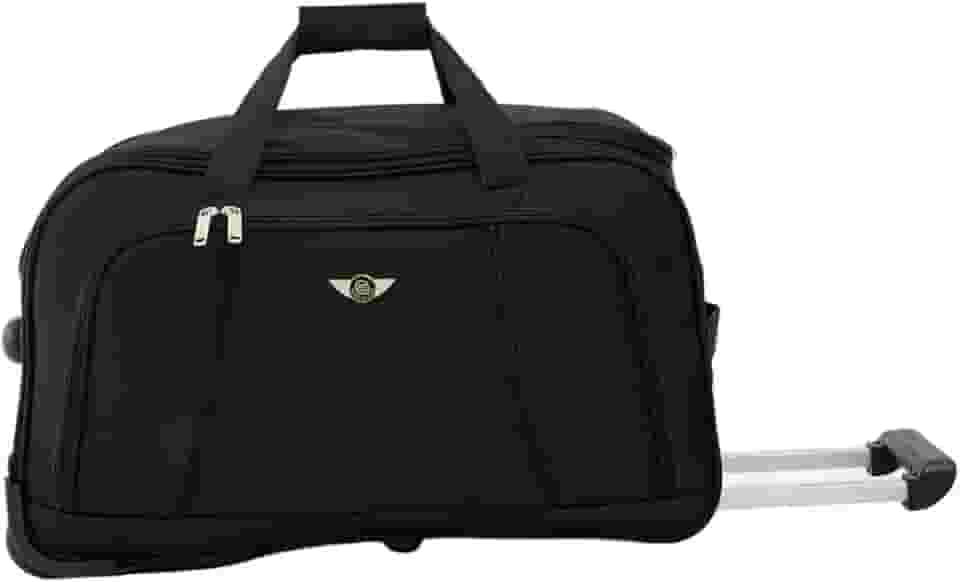 Sacola de Viagem Sardenha Pol 2 Rodas Santino M - NDS501M Cor: Preta