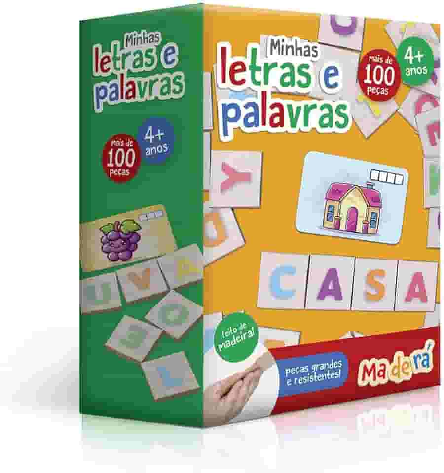 Toyster - Minhas letras e palavras - Jogo Educativo - Maderá - Maderá