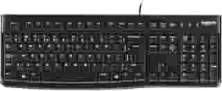 Teclado com fio USB Logitech K120, Resistente à Respingos, Barra de Espaço Curva, Compatível com PC e Notebook, Layout ABNT2