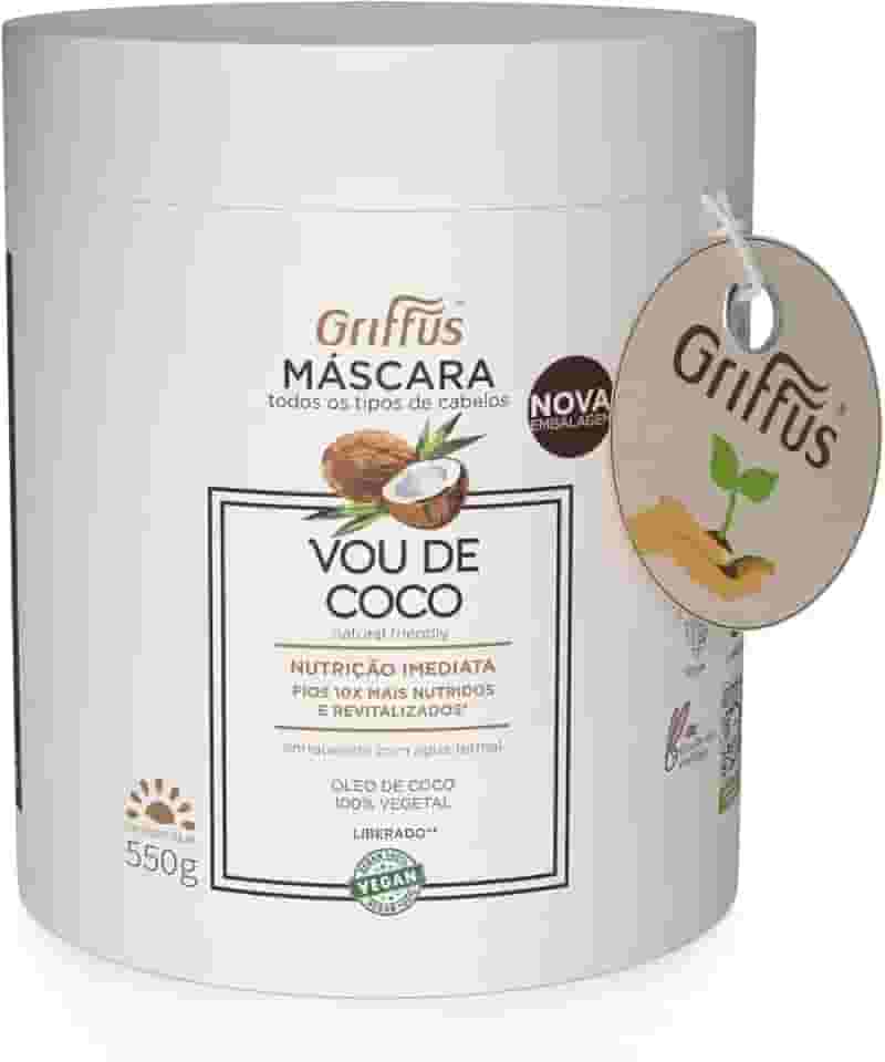 Griffus Vou De Coco Máscara 550 G Cosméticos Multicor