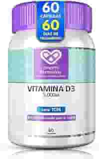 Vitamina D3 5.000ui Com Tcm - 60 Cápsulas