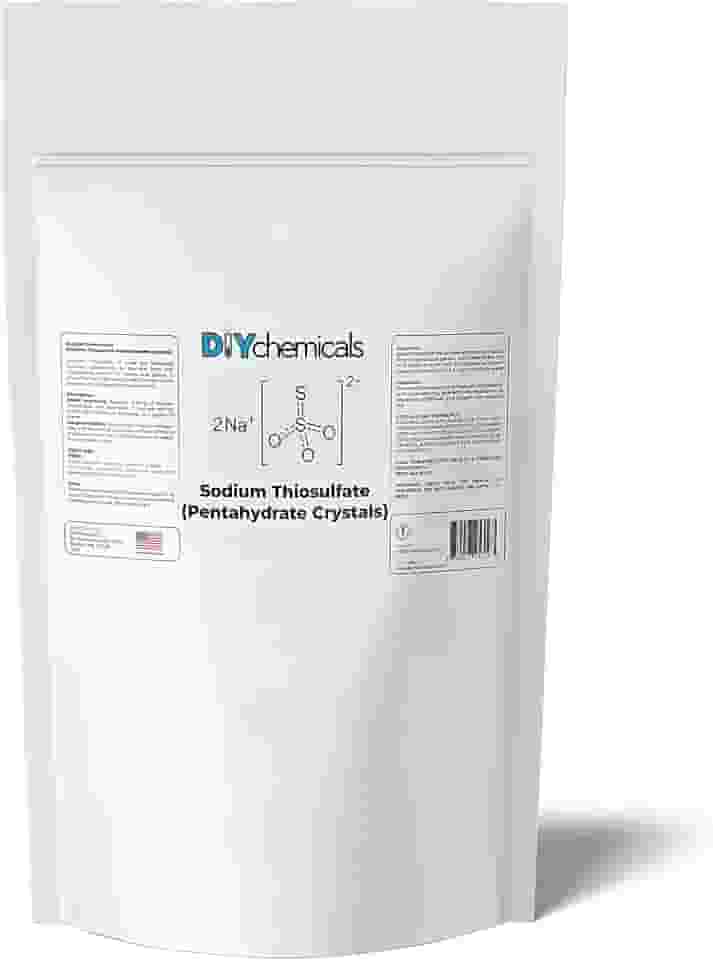 Chemboys Tiossulfato De Sódio, Solução Neutralizadora De Cloro – Removedor De Cloro Para Piscinas, Lagoas, Aquários, Banheiras De Hidromassagem, Ecossistemas Hidropônicos, Plantas - 1 Lb