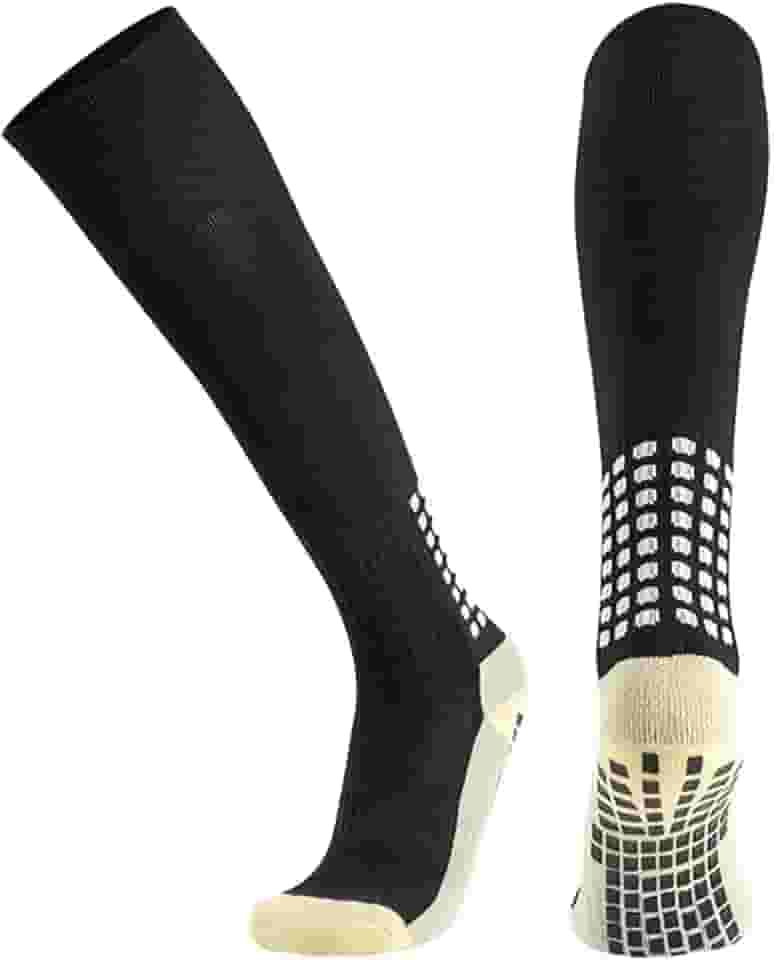 Meias Antiderrapantes Profissionais para Longas Futebol e Esportes Meias Conforto