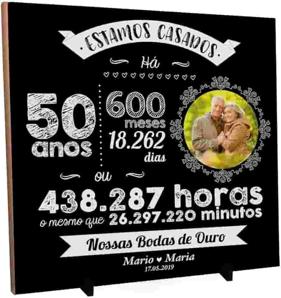 Presente Bodas Casamento Namoro Casal Azulejo Personalizado