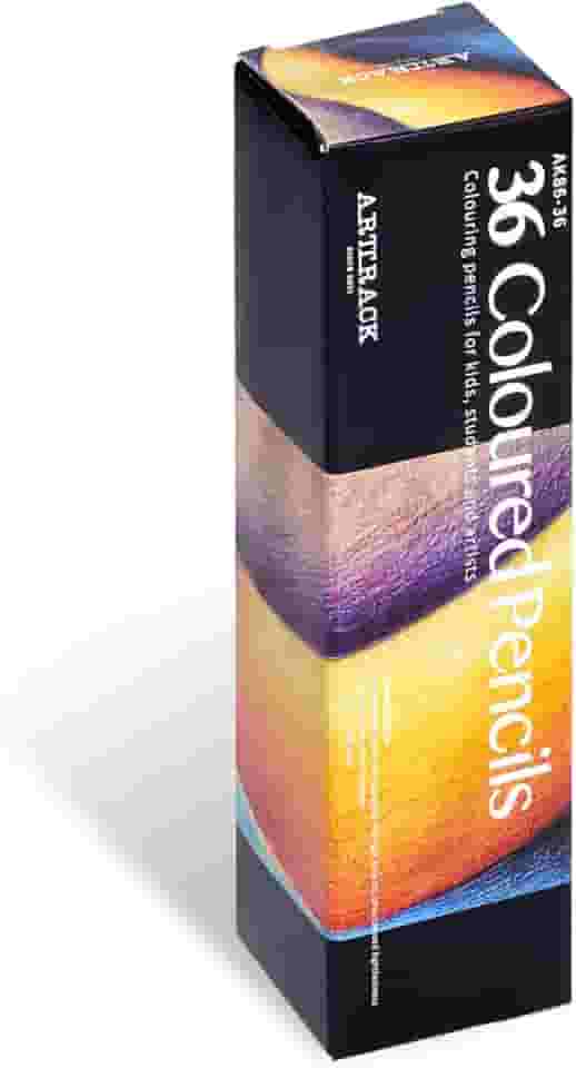 Hopesky Lápis de cor – Lápis de desenho artístico de 36 cores com núcleos macios à base de óleo para livros de colorir para adultos, materiais de arte pré-afiados para desenho, esboços, mistura