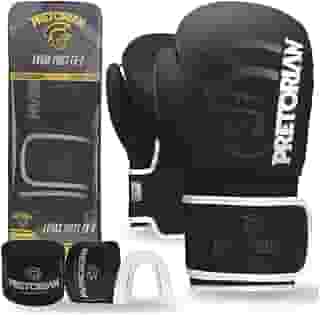 Luva de Boxe e Muay Thai FX2 Pretorian + Protetor Bucal + Bandagem 2.8M
