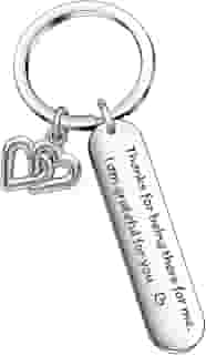 De&ai Joias de agradecimento para melhor amigo, presente de amizade, presente de primo, joias de Natal para sogra, presente de marido, presente mentor, joias de colega de trabalho, presente de melhor