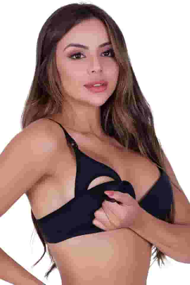 Sutiã de Amamentação com Bojo Soft de Microfibra Feminino