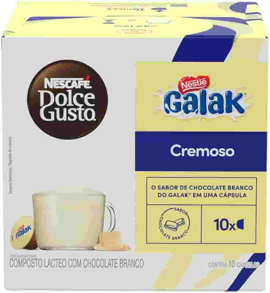 Dolce Gusto Nescafé Achocolatado Em Cápsula Dolce Gusto Galak 10 Cápsulas 180G
