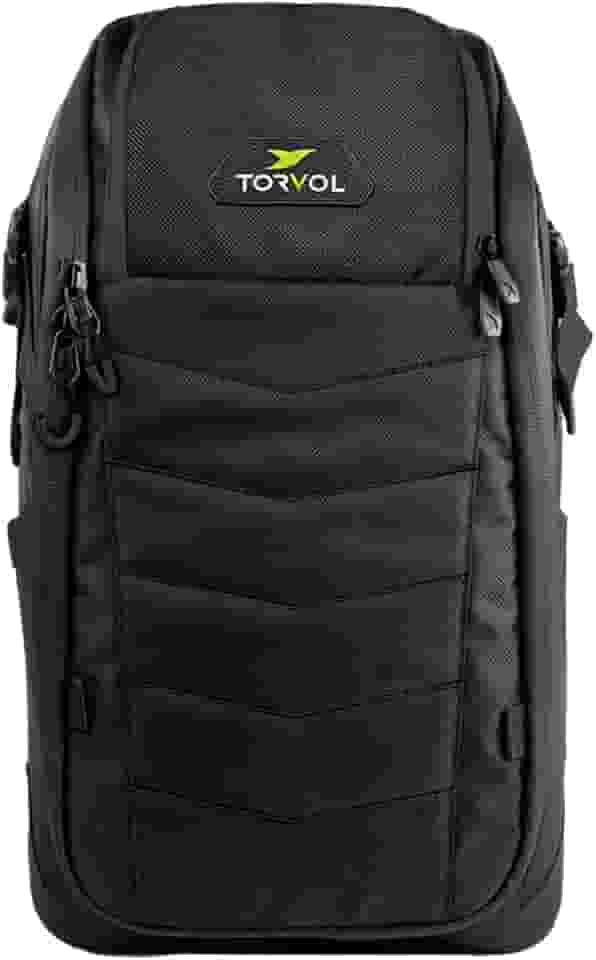 Torvol Mochila Quad Pitstop Stealth Edition, Mochila compacta FPV Drone para 2 drones, serve para DJI Mini 3, Mini 4 Pro, DJI Neo, com compartimento para laptop, capa de chuva impermeável, preta, 26L