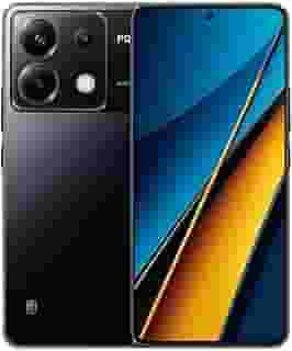 Smartphone Xiaomi POCO X6 5G 8GB+256GB NFC Snapdragon 7s Gen 2 Smartphone 120Hz FioW AMOLED 64MP Câmera tripla com OIS (preto)