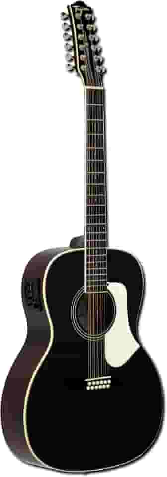 VIOLÃO 000 12 CORDAS NON-CUTAWAY EQ AÇO T/SPRUCE B/S AGATHIS LATIN AMERICA AZTECA XII NC BKS TAGIMA