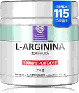 Arginina Em Pó 100% Pura | 350g 115 Doses - Ativo Importado