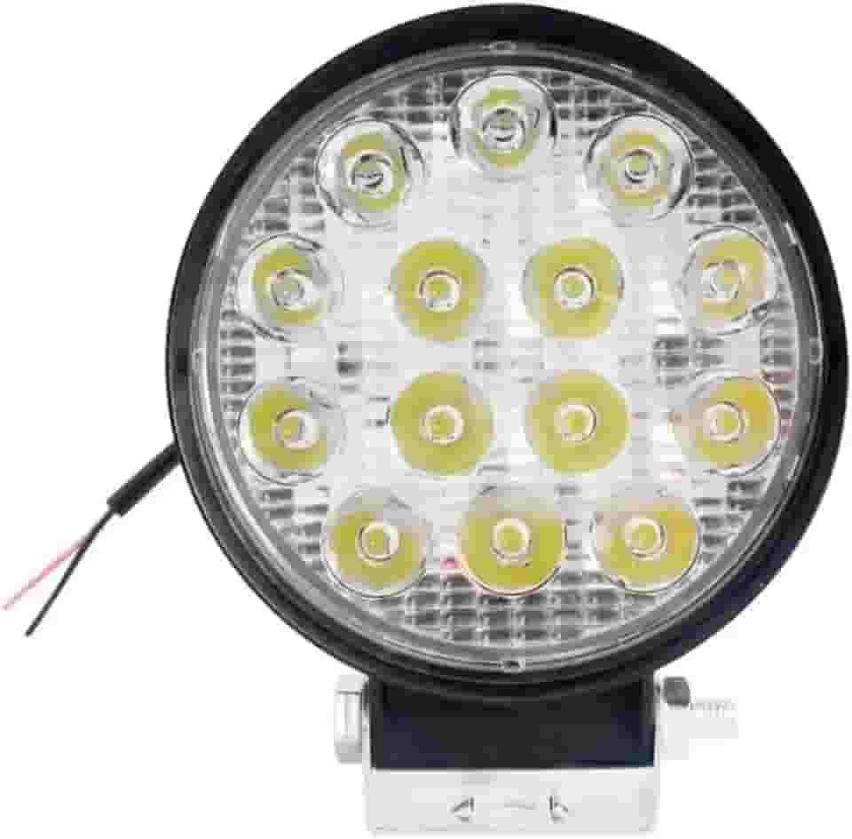 FAROL AUXILIAR LED MILHA 42W REDONDO 11CM 12/24V 6000K