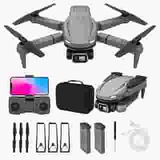 Drone V88 com Câmera Dupla 8K HD, Quadcopter com Sistema de Desvio de Obstáculos