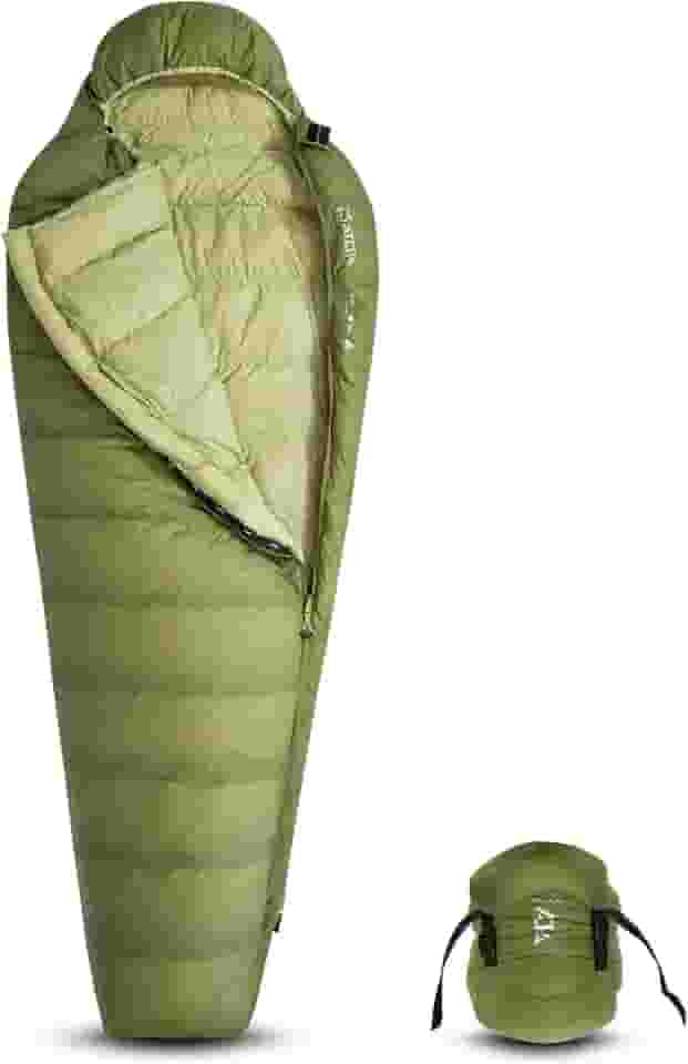 ATEPA Saco de dormir, ultraleve para mochilão, saco de dormir compacto