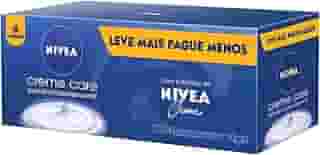 NIVEA Sabonete em Barra Creme Care Promo 6 un. 90g - Limpa e deixa a pele macia mesmo após o banho, com glicerina, fragrância NIVEA Creme e o exclusivo ingrediente Eucerit