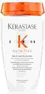 Kérastase Nutritive Bain Satin Riche Shampoo Nutritivo para Cabelos Finos e Médios, Secos e Ressecados, Nutrição Profunda com Ativos Anti-ressecamento 250ml