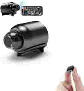 Mini Câmera WiFi Visão Noturna Incluída e Microfone, Câmera IP de Vigilância Sem Fio 1080P HD Micro Monitor de Detecção de Movimento 160° Grande Angular Monitoramento Remoto (Color : 1Pcs)