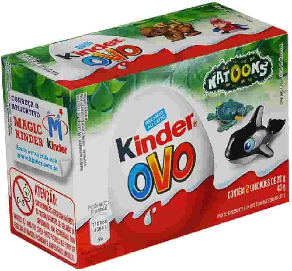 Kinder Ovo Natoons 40g 2 Unidades