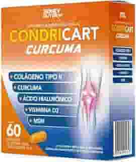 Colágeno Tipo II + Cúrcuma + Ácido Hialurônico + D3 + MSM Condricart Cúrcuma 60 Cápsulas Sidney Oliveira