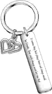 De&ai Inspiration Jewelry Presentes de aniversário de Natal presente de amizade presente para melhor amigo presente BFF, Chaveiro Bff, normal