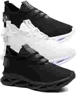 Kit 3 Tênis Masculino de Academia e Corrida Leve Macio e Confortável