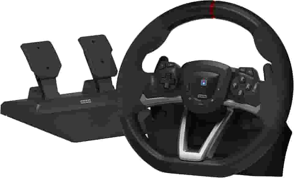 HORI Volante de Corrida PRO Deluxe Compatível com Nintendo Switch - Licenciado pela Nintendo