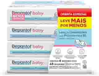 Bepantol Baby Leve 4 Pague 3 Kit 192 Lenços Umedecidos
