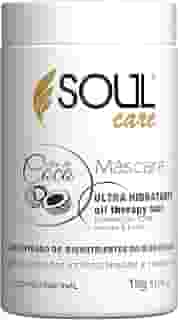 Máscara de Hidratação Óleo para Cabelo de Coco Soul Care Profissional | Cronograma Capilar Pós-Química (1kg)
