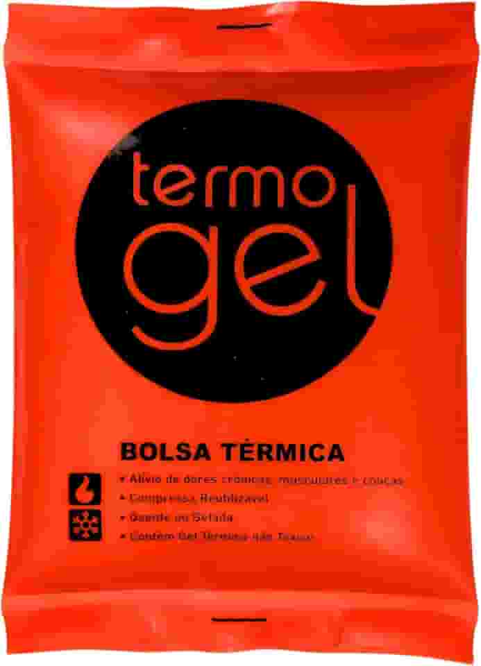 Bolsa Térmica, Termogel, Grande, Laranja