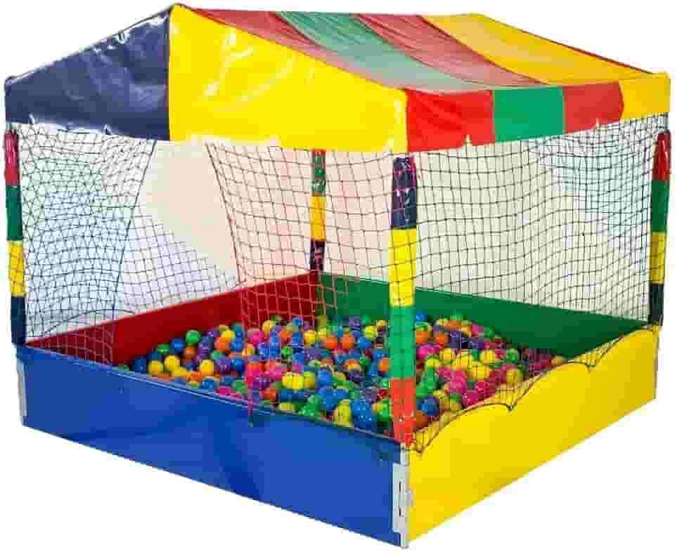 Piscina de Bolinhas Infantil Premium Nacional 1,50m + 1000 Bolinhas multicoloridas