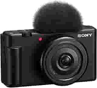 Sony Câmera Vlog ZV-1F para criadores de conteúdo e vloggers preta