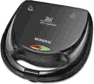 Sanduicheira Fast Grill e Sandwich, Mondial, Preto, 750W, 110V - S-12