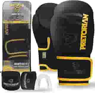 Luva de Boxe e Muay Thai FX2 Pretorian + Protetor Bucal + Bandagem 2.8M