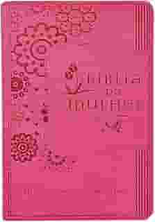 Bíblia da Mulher de Fé, NVI, Couro Soft, Rosa