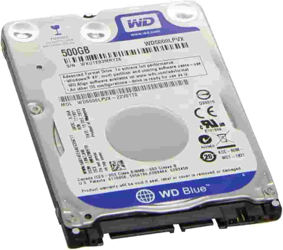 Western Digital 500GB 2.5' Playstation 3/Playstation 4 Hard Drive (PS3 Fat, PS3 Slim, PS3 Super Slim, PS4)