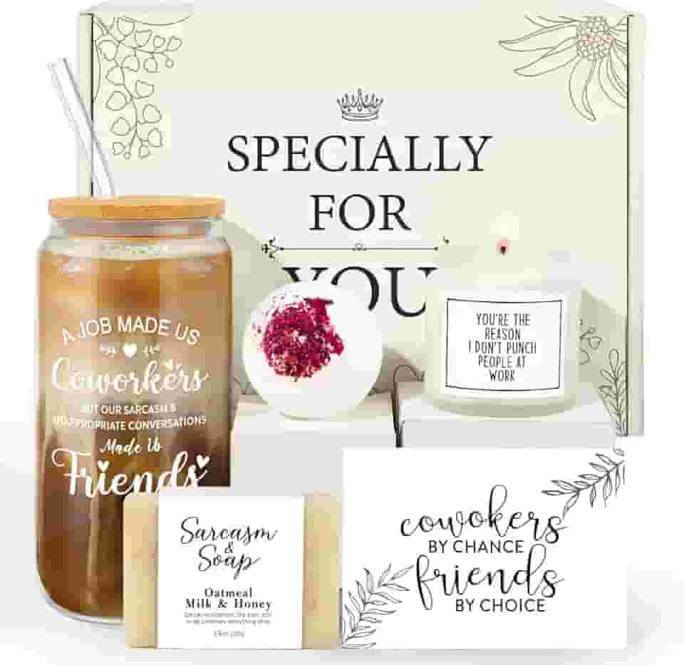Presentes de colegas de trabalho para mulheres, presentes para colegas de trabalho, presente de amizade para colega de trabalho para mulheres, presente de aniversário engraçado de colega de trabalho