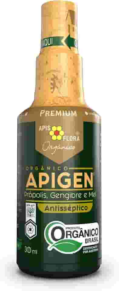 Apigen Orgânico - Própolis, Mel e Gengibre Spray 30 mL - BR, Apigen Orgânico Apis Flora