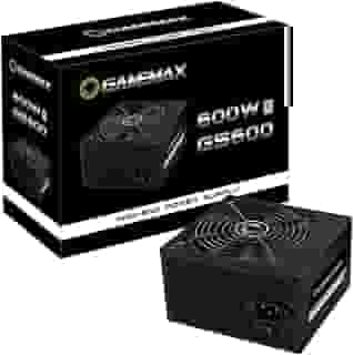 Fonte Gamemax Gs600 600w 80 Plus White Pfc Ativo Preta