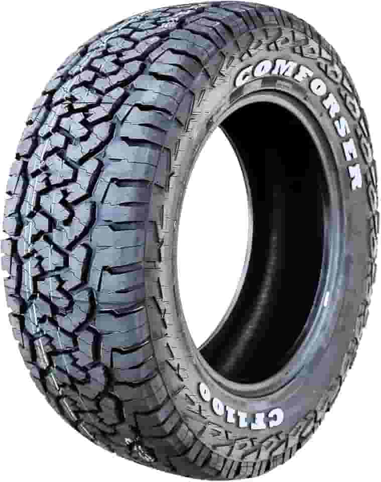 Comforser Pneu radial de caminhão luz de lama para todos os terrenos CF1100 X/T -LT235/70R16 235/70/16 235/70-16 110/107S Faixa de carga D LRD 8 Ply RWL Letras brancas levantadas