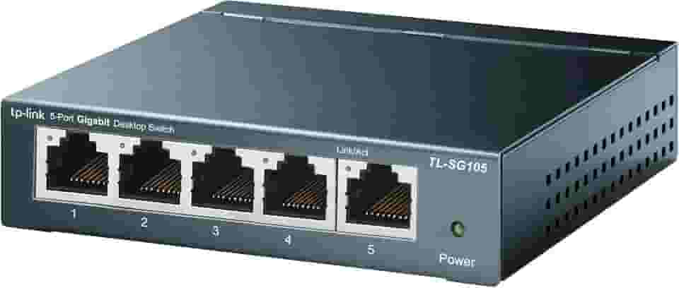 Switch Desktop TP-Link TL-SG105, Gigabit, 5 Portas