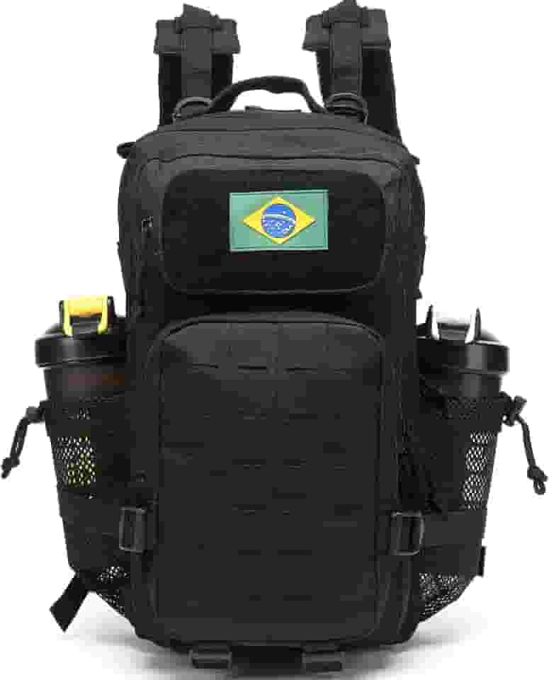 Mochila 20L À Prova D'água Com 2 Suportes Para Garrafa, Ideal Para Academia, Viagens Ao Ar Livre, Caminhadas E Pesca. Mochila Para Laptop De 13 Polegadas.