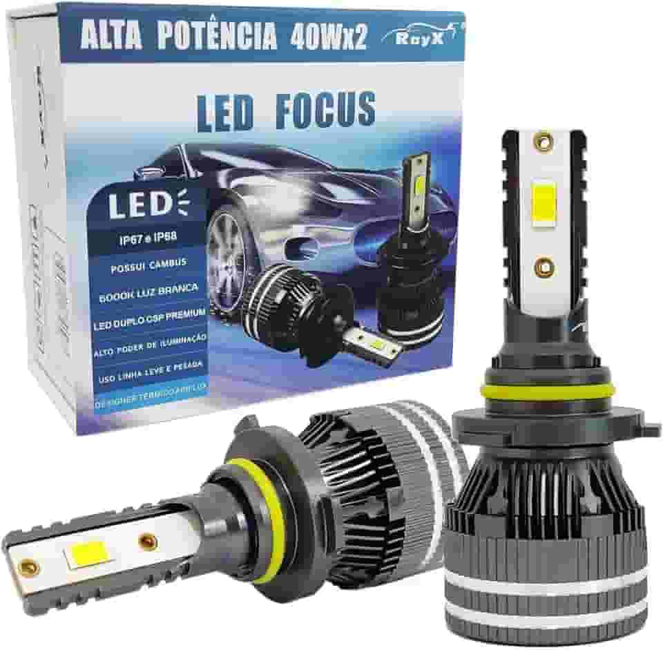 Kit Ultra Led 80W H7 Focus RayX 12000 Lumens 6000K