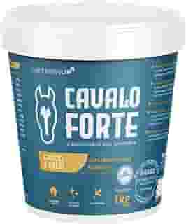 Suplemento Cavalo Forte Casco e Pelo 1kg | Brilho, Força e Vitalidade | Melhora a Qualidade da Pelagem e Fortalece os Cascos dos Equinos