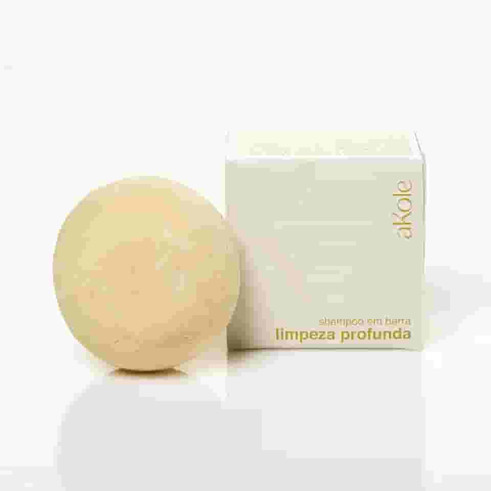 Akole - Shampoo em Barra Limpeza Profunda 80g
