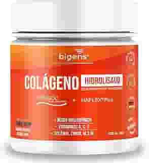Colágeno Hidrolisado Verisol + Haplex Plus com Ácido Hialurônico e Vitaminas A, C, E, Selênio, 150 g em Pó, Bigens (Unidade)