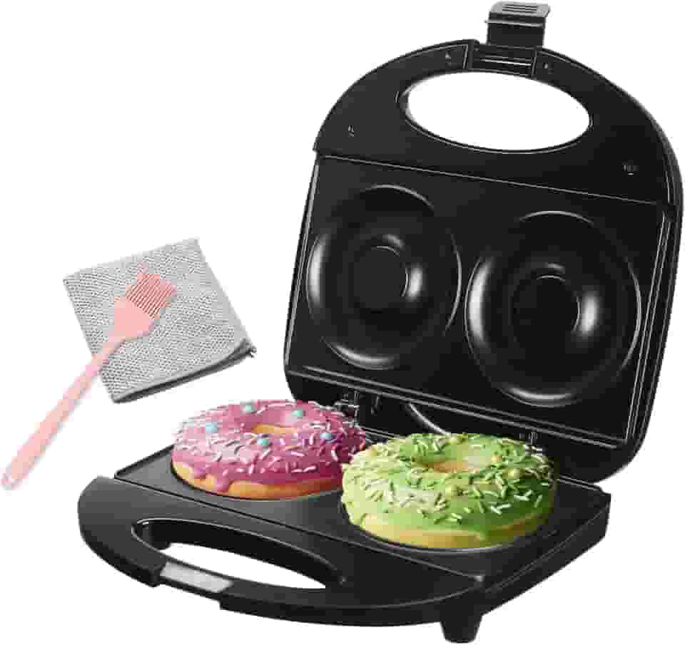Máquina De Donuts Extra Grande De 100mm 2 Em 1 750w (220V)