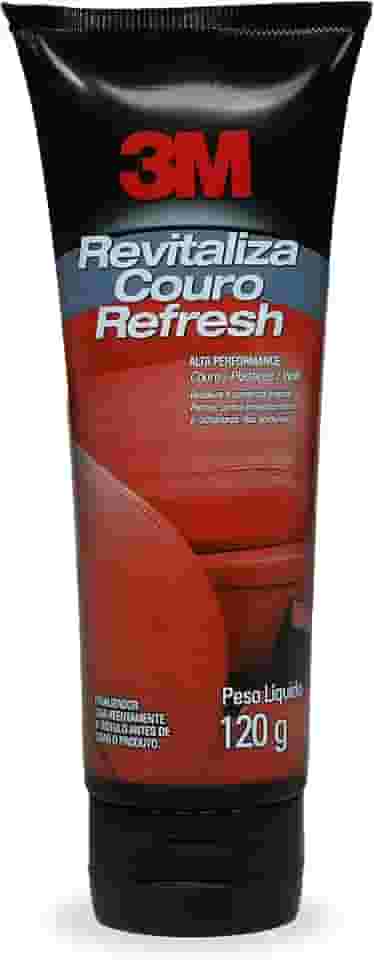 3M, Revitalizador de Couro Refresh, Alta Performance, 120g